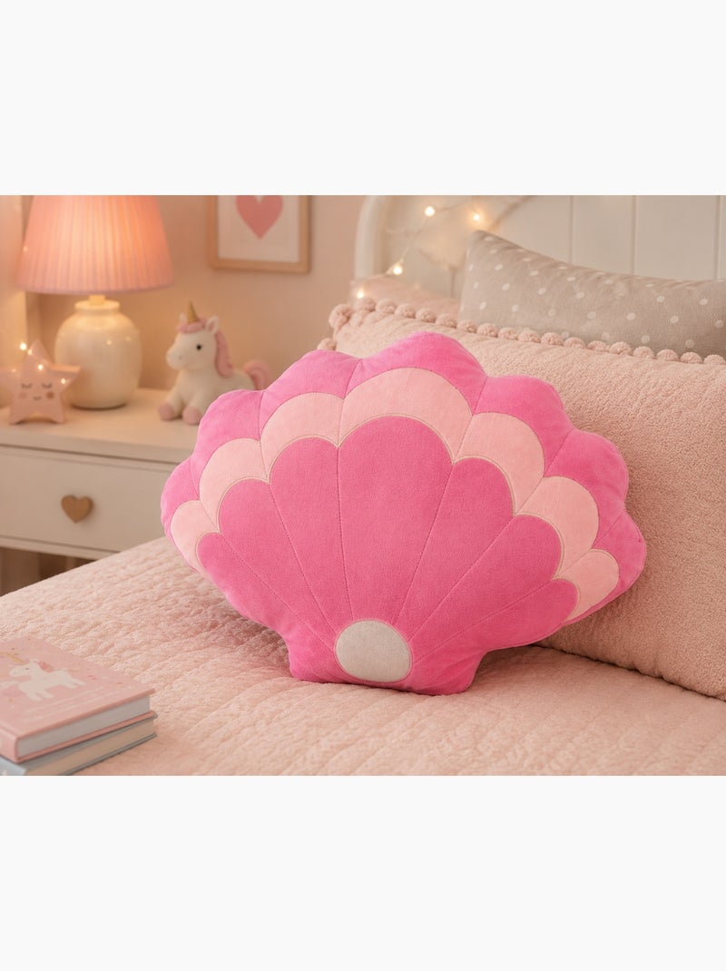 Coussin forme Coquillage rose Rose - Kiabi