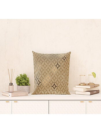 Coussin forme de losange- 45 cm x 45 cm