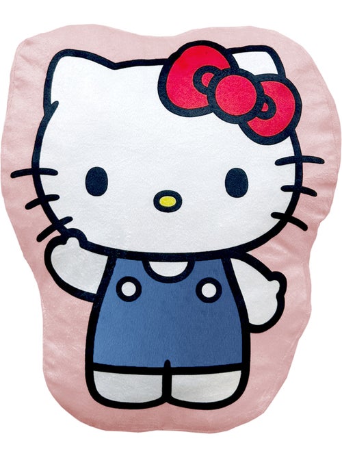 Coussin forme imprimé 100% Polyester, HELLO KITTY CHOU - Kiabi