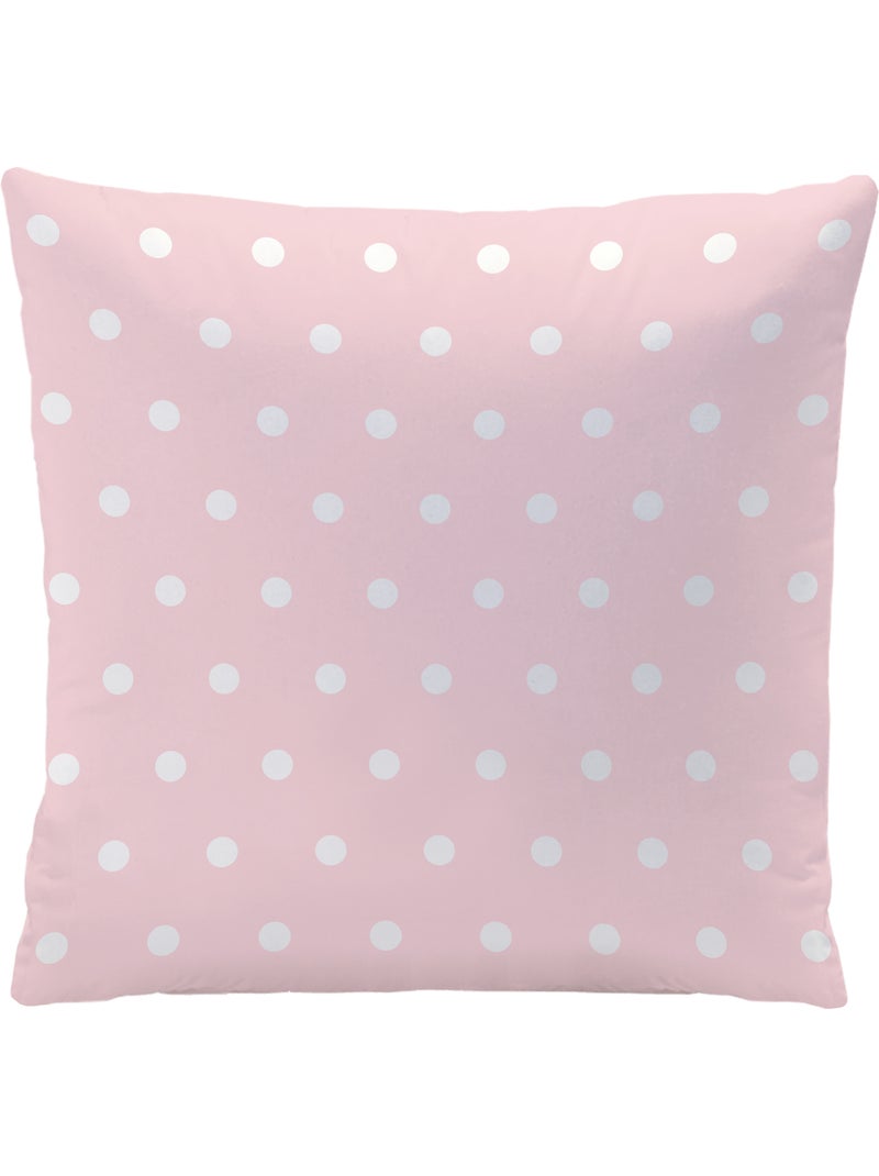 Coussin forme imprimé 100% Polyester, HELLO KITTY POIS Rose - Kiabi