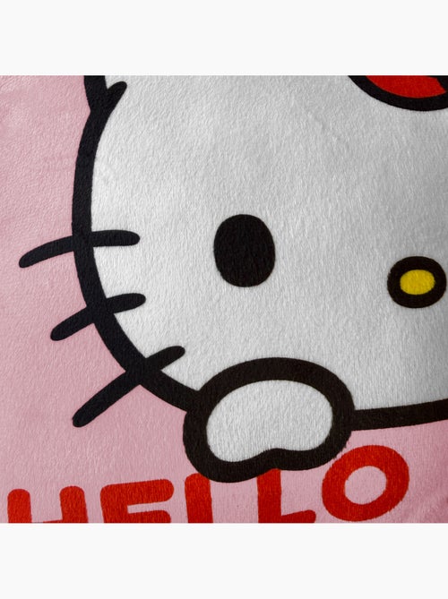 Coussin forme imprimé 100% Polyester, HELLO KITTY POIS - Kiabi