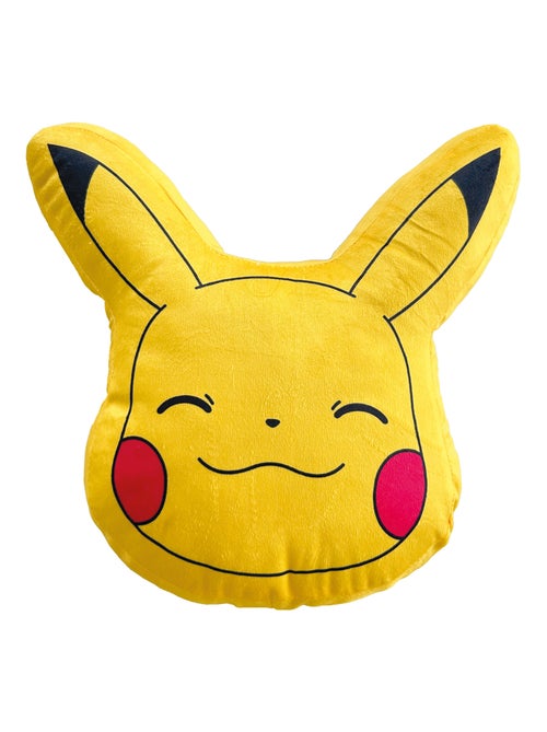 Coussin forme imprimé 100% Polyester, POKEMON YELLOW - Kiabi