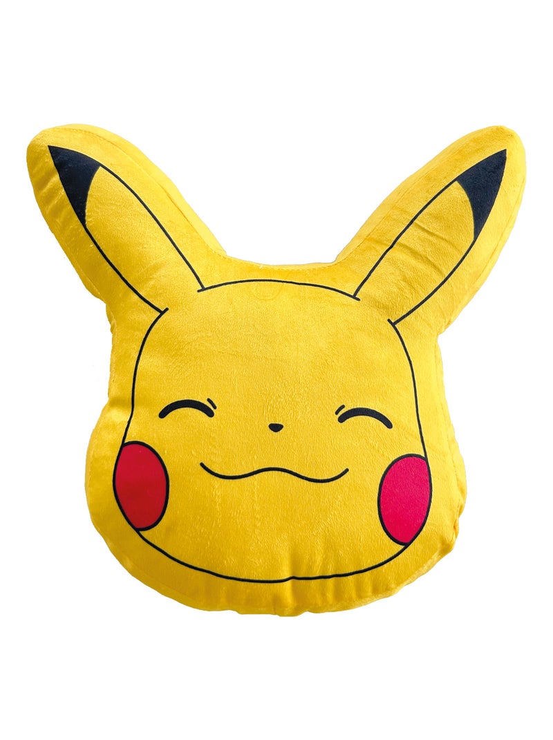 Coussin forme imprimé 100% Polyester, POKEMON YELLOW Jaune - Kiabi