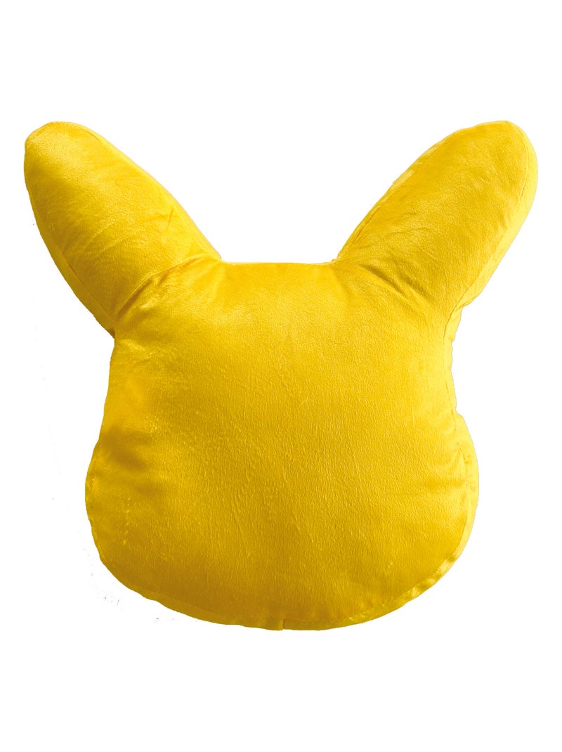 Coussin forme imprimé 100% Polyester, POKEMON YELLOW Jaune - Kiabi