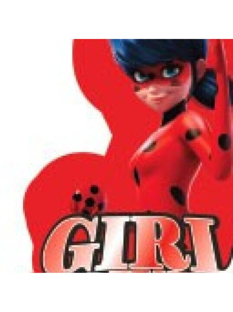 Coussin Forme Miraculous Ladybug -Girl Power- Multicolore - Kiabi