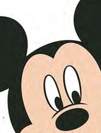 Coussin Forme Visage de Disney Mickey