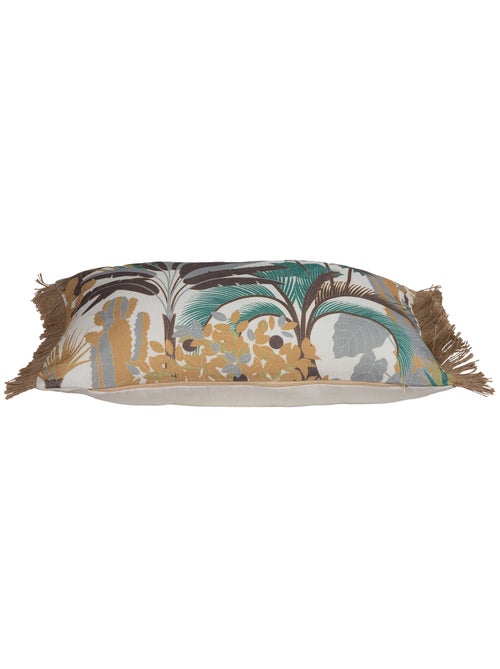 Coussin franges jute SWEET JUNGLE - Kiabi Coussin franges jute SWEET JUNGLE - Kiabi