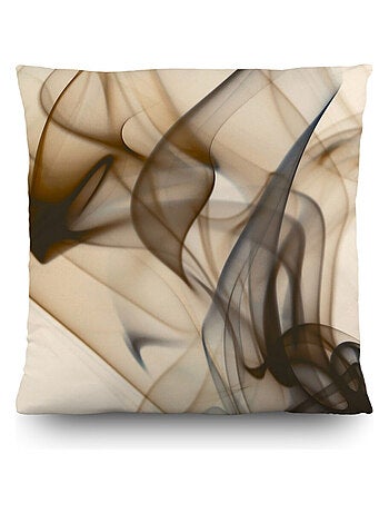 Coussin fumée noire - 45 cm x 45 cm