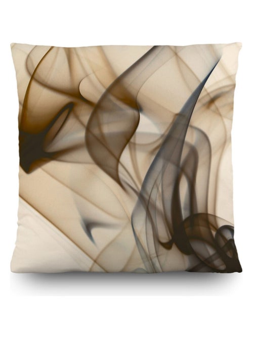 Coussin fumée noire - 45 cm x 45 cm - Kiabi Coussin fumée noire - 45 cm x 45 cm - Kiabi