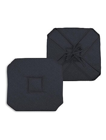 Coussin galette de chaise 4 rabats collection chinee