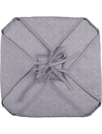 Coussin galette de chaise 4 rabats collection chinee