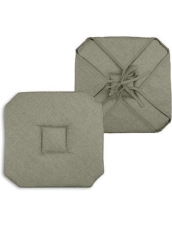 Coussin galette de chaise 4 rabats collection chinee