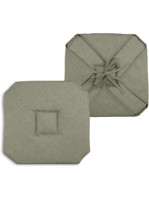 Coussin galette de chaise 4 rabats collection chinee - Kiabi