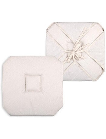 Coussin galette de chaise 4 rabats collection chinee