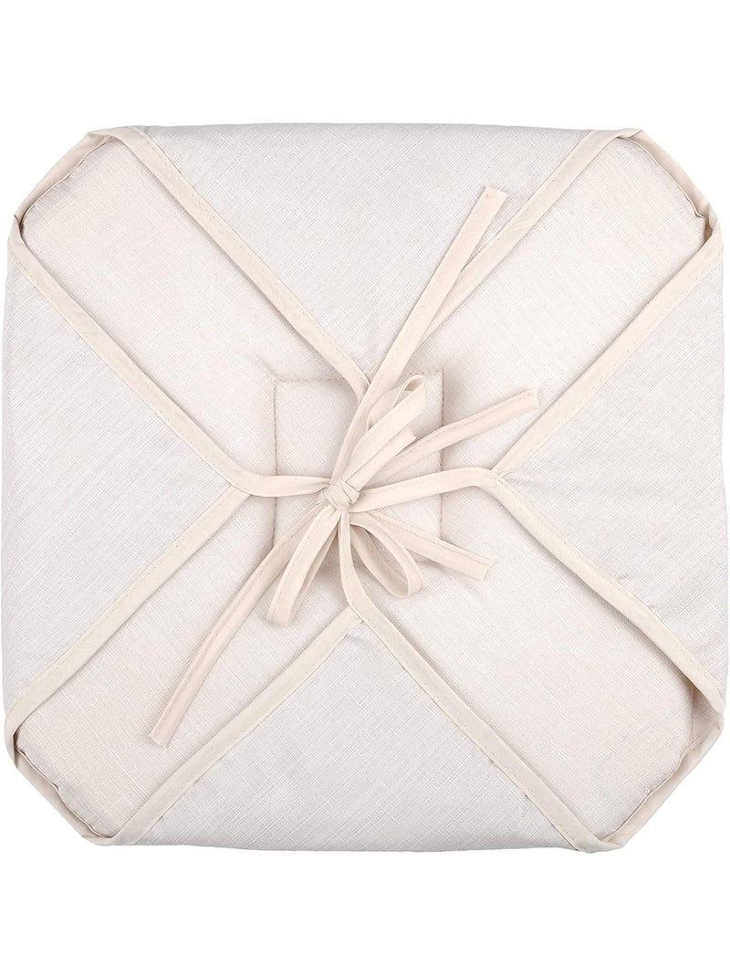 Coussin galette de chaise 4 rabats collection chinee Lin - Kiabi