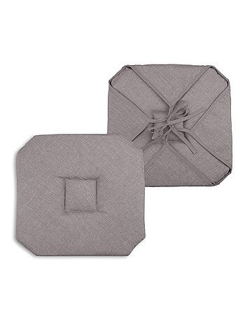 Coussin galette de chaise 4 rabats collection chinee