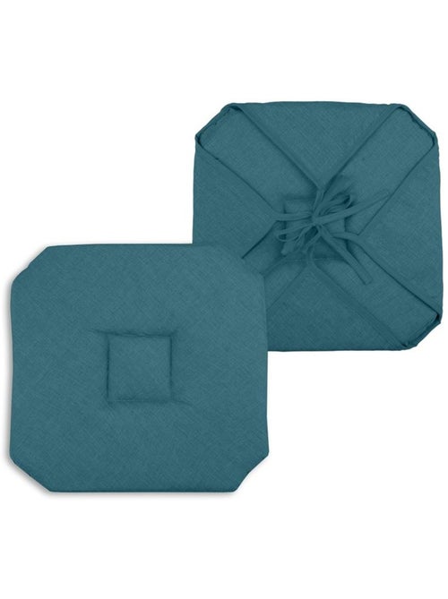 Coussin galette de chaise 4 rabats collection chinee - Kiabi