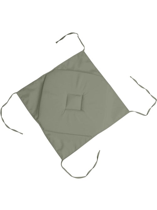 Coussin galette de chaise 4 rabats collection Passion - Kiabi Coussin galette de chaise 4 rabats collection Passion - Kiabi