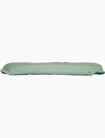 Coussin galette de chaise 4 rabats mastic 40x40cm