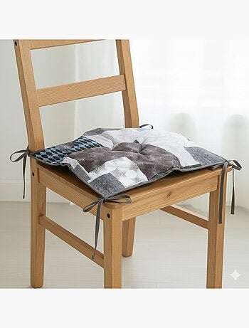 Coussin galette de chaise assise 36 x 36 cm lanix