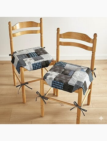 Coussin galette de chaise assise 36 x 36 cm lanix