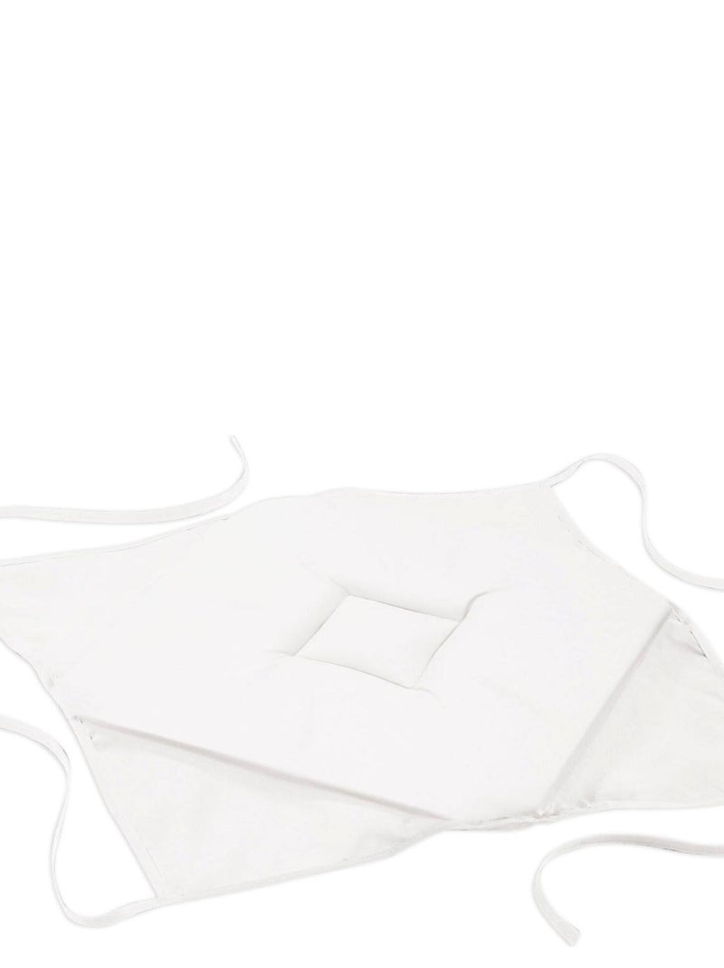 Coussin Galette de chaise Top couleur Blanc - Kiabi