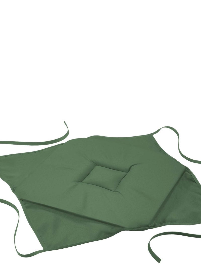 Coussin Galette de chaise Top couleur Kaki - Kiabi