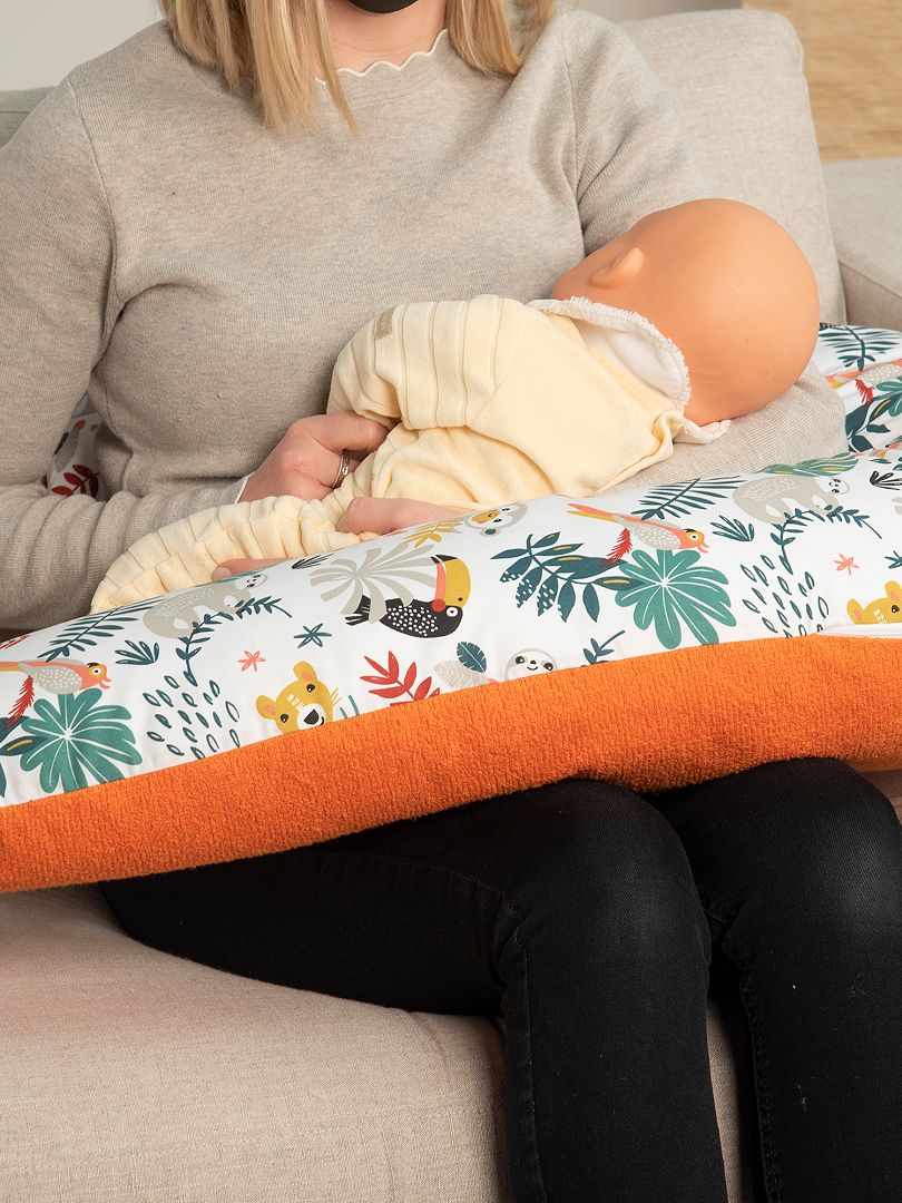 Oreiller de bébé confortable, coussin de sécurité à longue bande