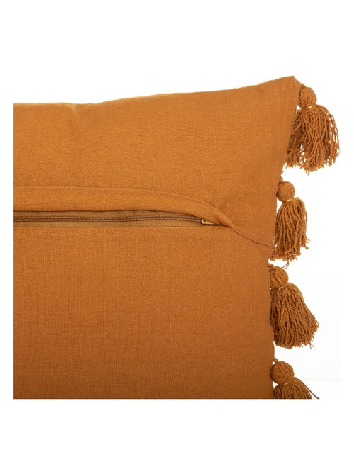 Coussin gypsy avec pompons - Kiabi