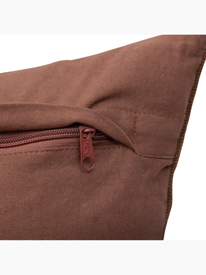 Coussin HARY Marron - Kiabi
