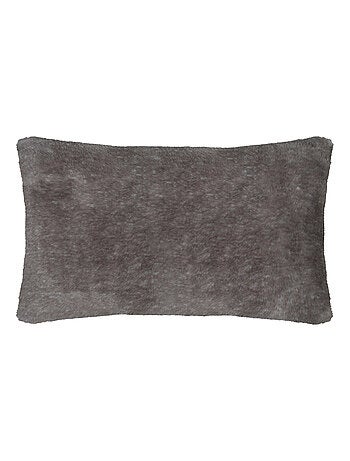 Coussin imitation fourrure ultra douce