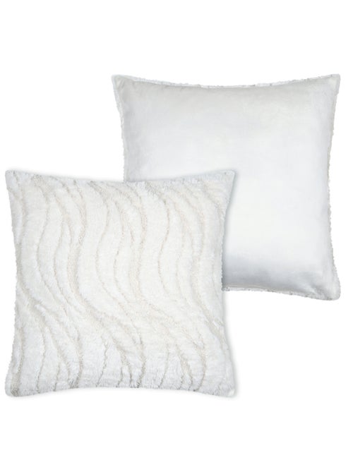 Coussin imitation fourrure vagues - Kiabi Coussin imitation fourrure vagues - Kiabi