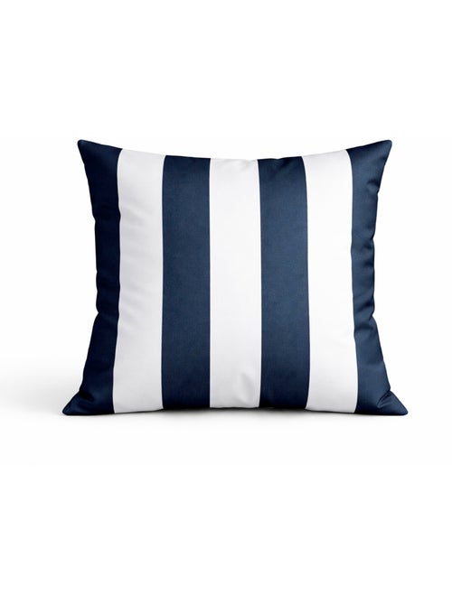 Coussin imperméable déhoussable à rayures ARCACHON - Kiabi