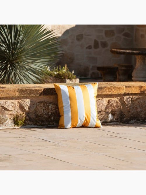 Coussin imperméable déhoussable à rayures ARCACHON - Kiabi
