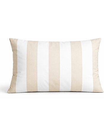 Coussin imperméable déhoussable à rayures ARCACHON