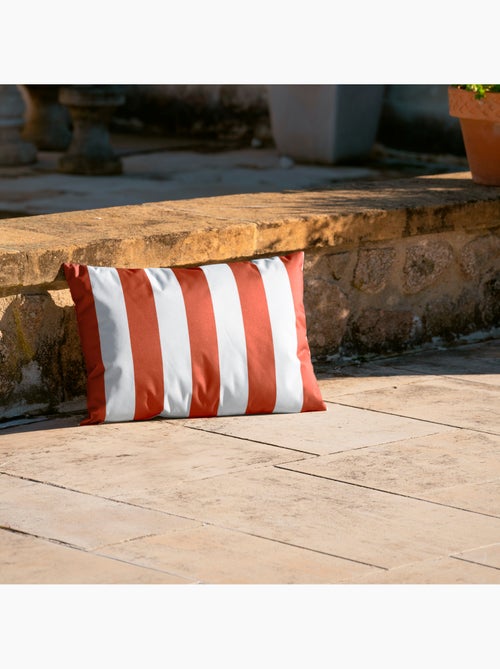 Coussin imperméable déhoussable à rayures ARCACHON - Kiabi