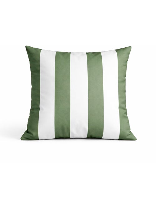 Coussin imperméable déhoussable à rayures ARCACHON - Kiabi
