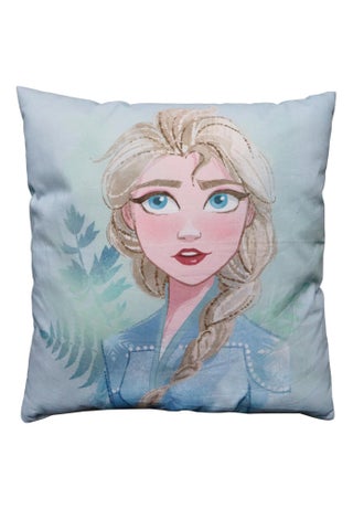 Coussin imprimé 100% coton, DISNEY HOME FROZEN SISTERS