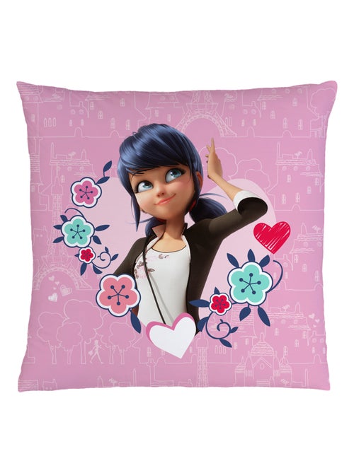 Coussin imprimé 100% polyester, MIRACULOUS LADYBUG SECRET - Kiabi
