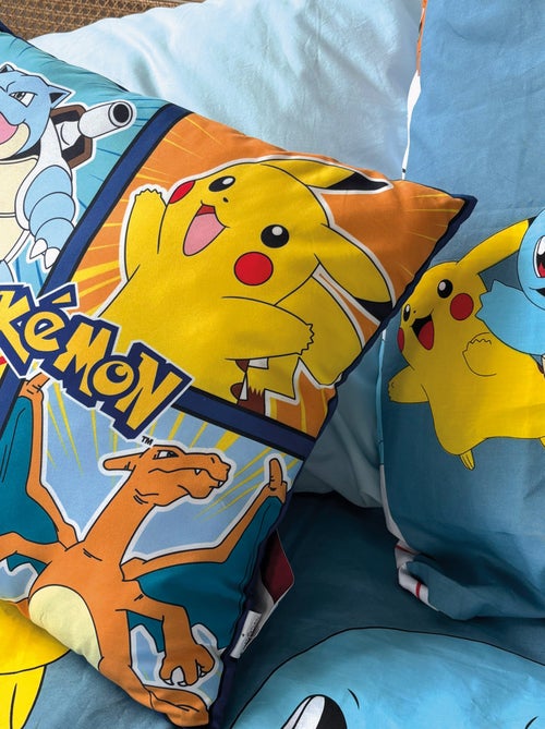 Coussin imprimé 100% Polyester, POKEMON FRIENDS - Kiabi
