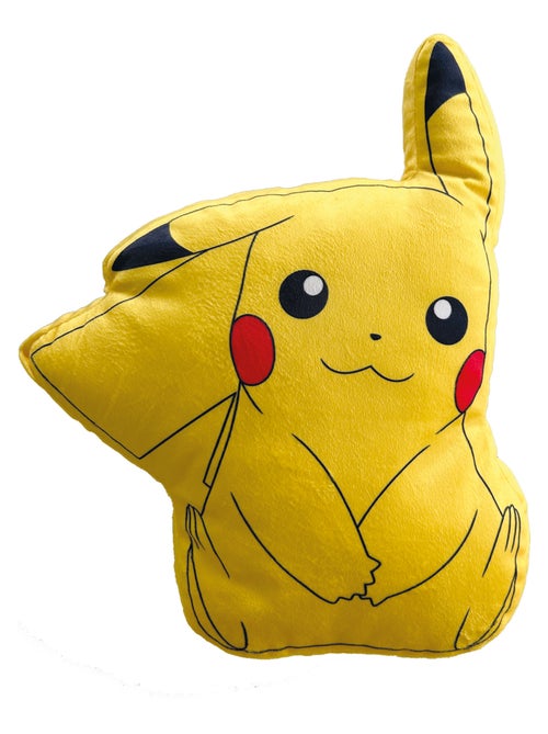 Coussin imprimé 100% Polyester, POKEMON PIKACHU - Kiabi