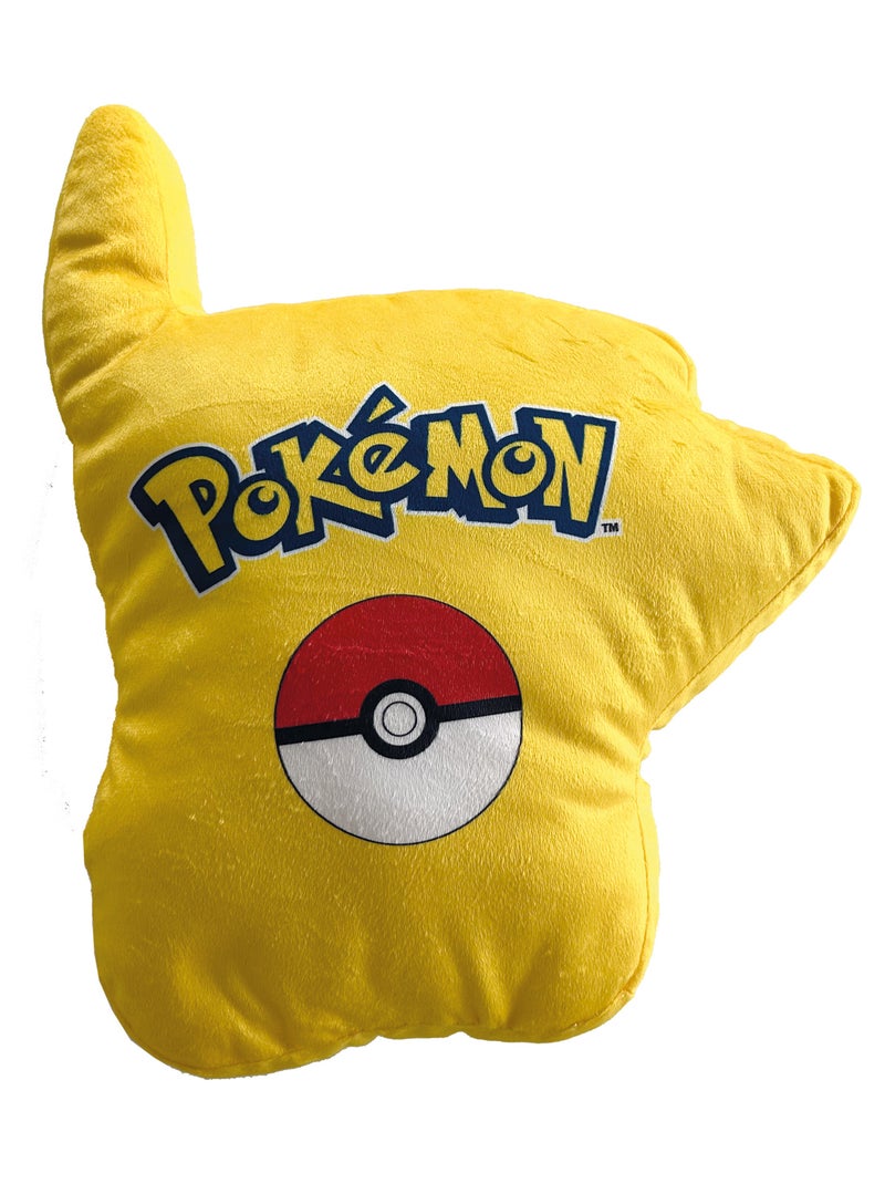 Coussin imprimé 100% Polyester, POKEMON PIKACHU Jaune - Kiabi
