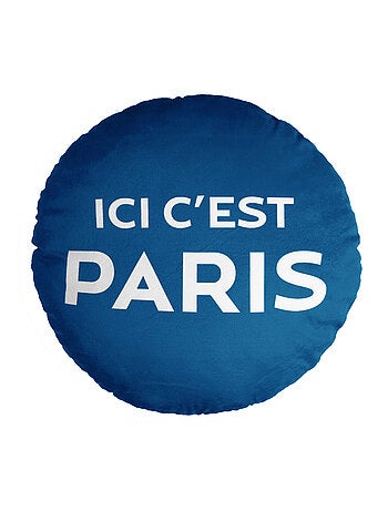 Coussin imprimé 100% polyester, PSG ÉQUIPE