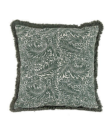 Coussin imprimé biface PALMYRE