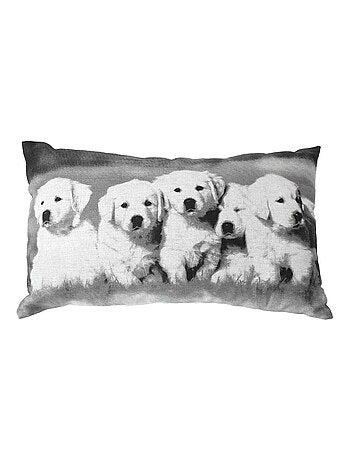 Coussin imprimé chiens