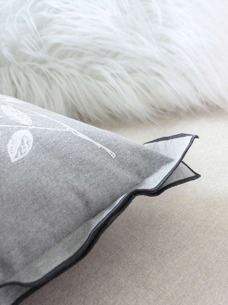 Coussin imprimé cœurs EPICÉA Gris - Kiabi