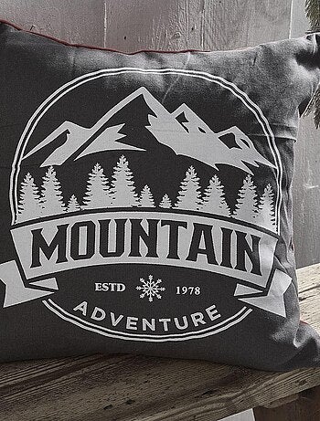 Coussin Imprimé coton MOUNTAIN
