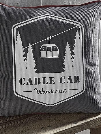 Coussin Imprimé coton MOUNTAIN