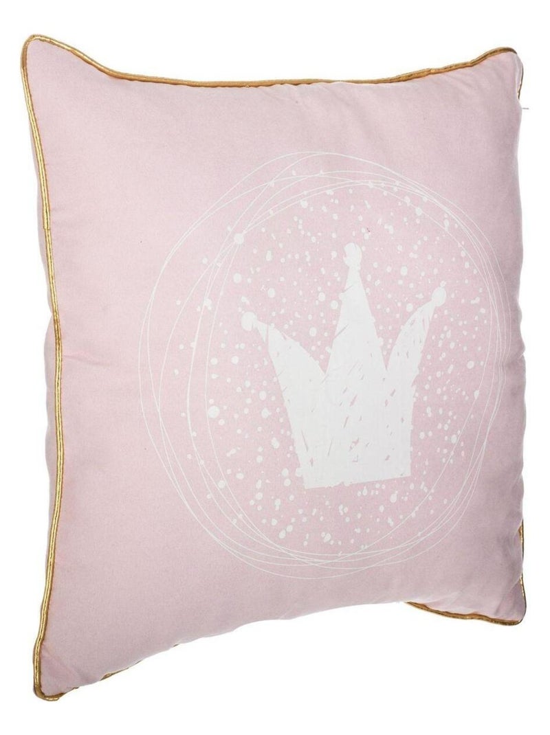 Coussin imprimé doré rose 45x45 cm Multicolore - Kiabi