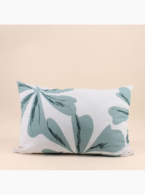 Coussin imprimé feuillage 40x60cm - Kiabi